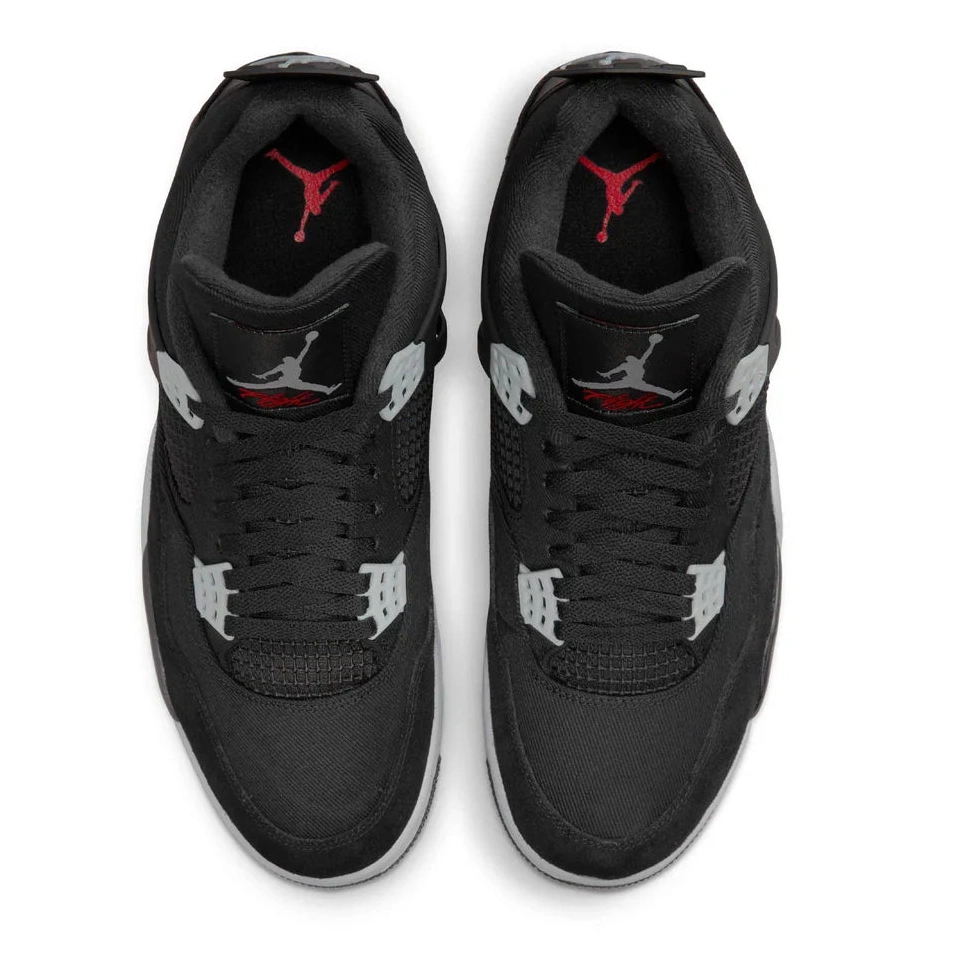 SE 4 Air Canvas Jordan Retro Black 0706